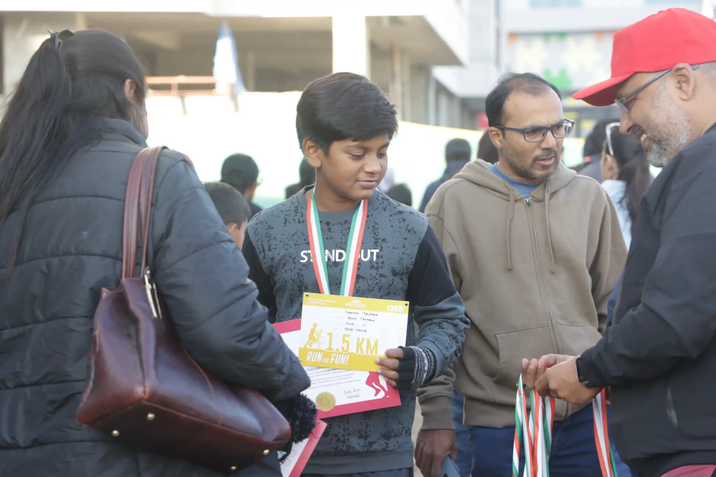 Junior Badge of Victory Run for Fun Event 2024 — photo 27